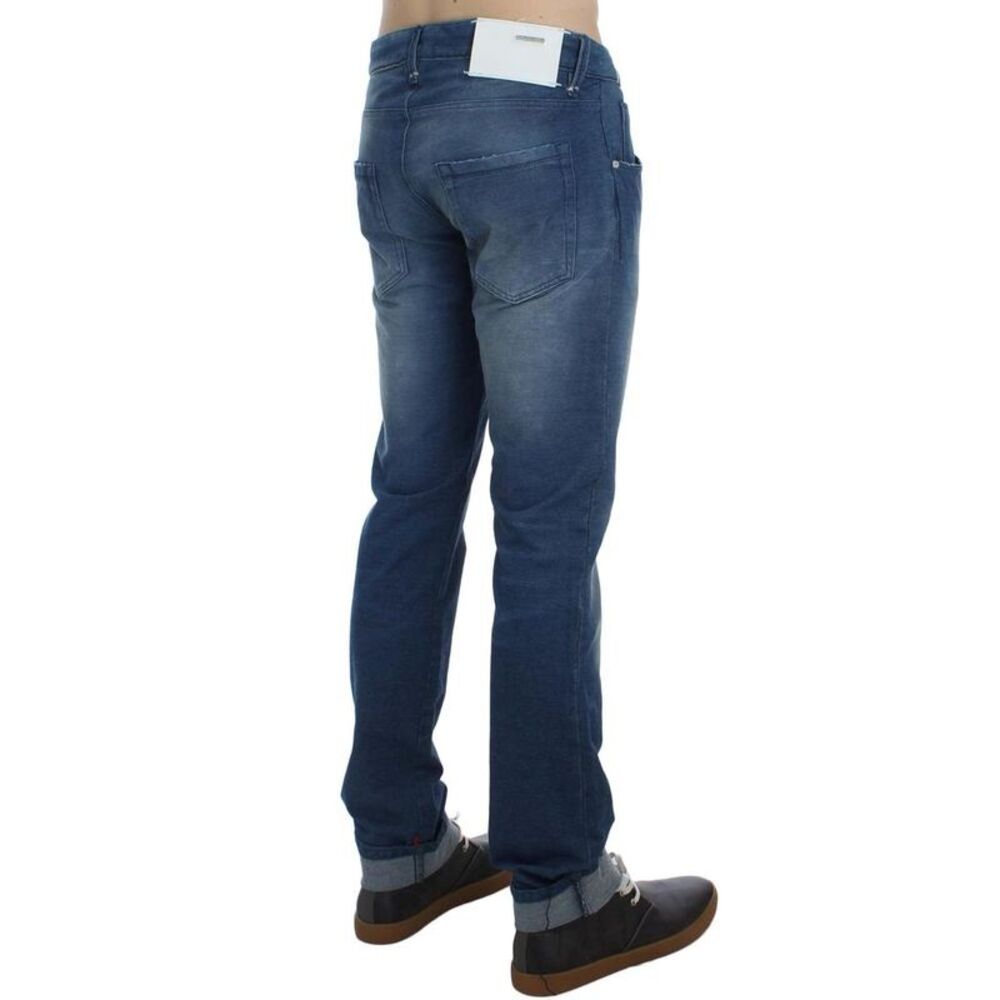 Acht Straight Leg Jeans Men Blue Bottoms